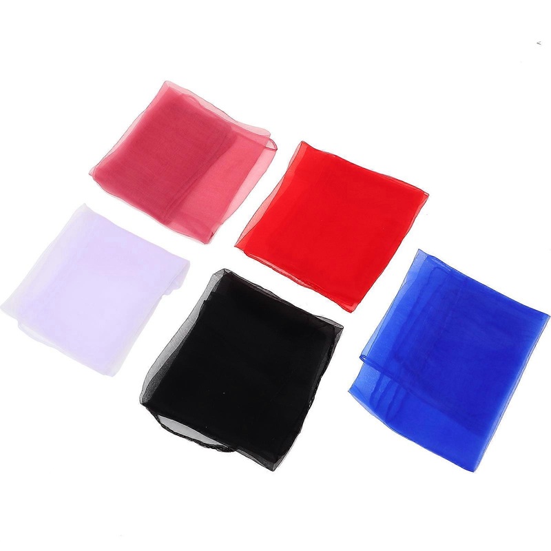 Colorful Square Scarf 5Pcs Juggling Scarf Props For Women Perfect For Kindergarten Dance Events | Fruugo SG