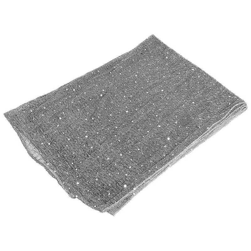 Islamic Headscarf Lightweight Muffler For Ladies Females Muslim Culture Grey Polyester Summer Shawl 1Pcs | Fruugo SG