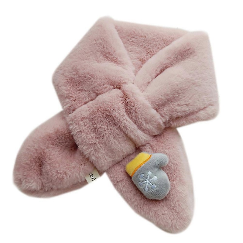 Kids Scarfs Childrens Neck Warmer Winter Snowy Days Plush 80x9cm Cozy Charm 1Set | Fruugo SG