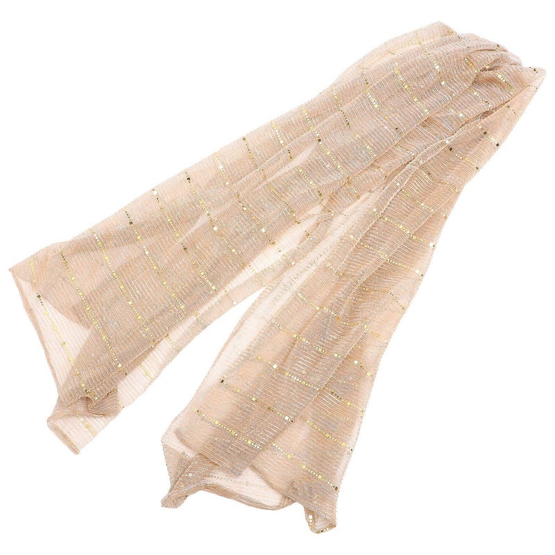 Wrap Scarf Women Glittered Neck Scarves for Women Lightweight Lightweight Durable Multi Color 1Set | Fruugo SG